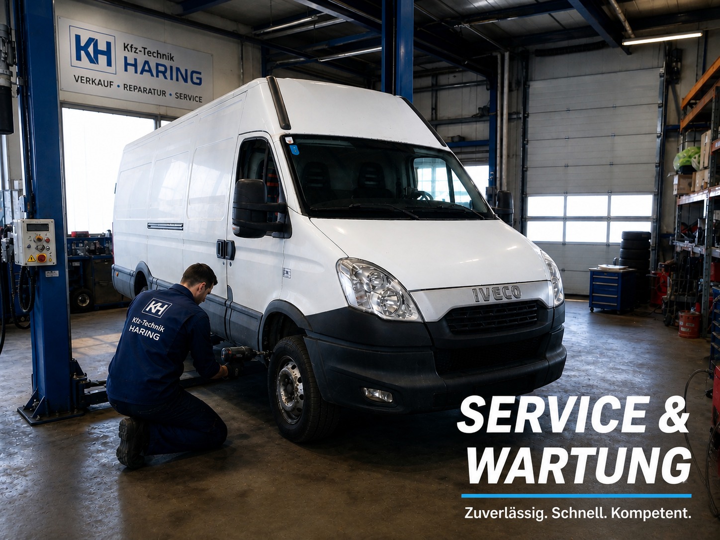 Service und Wartung für Transporter