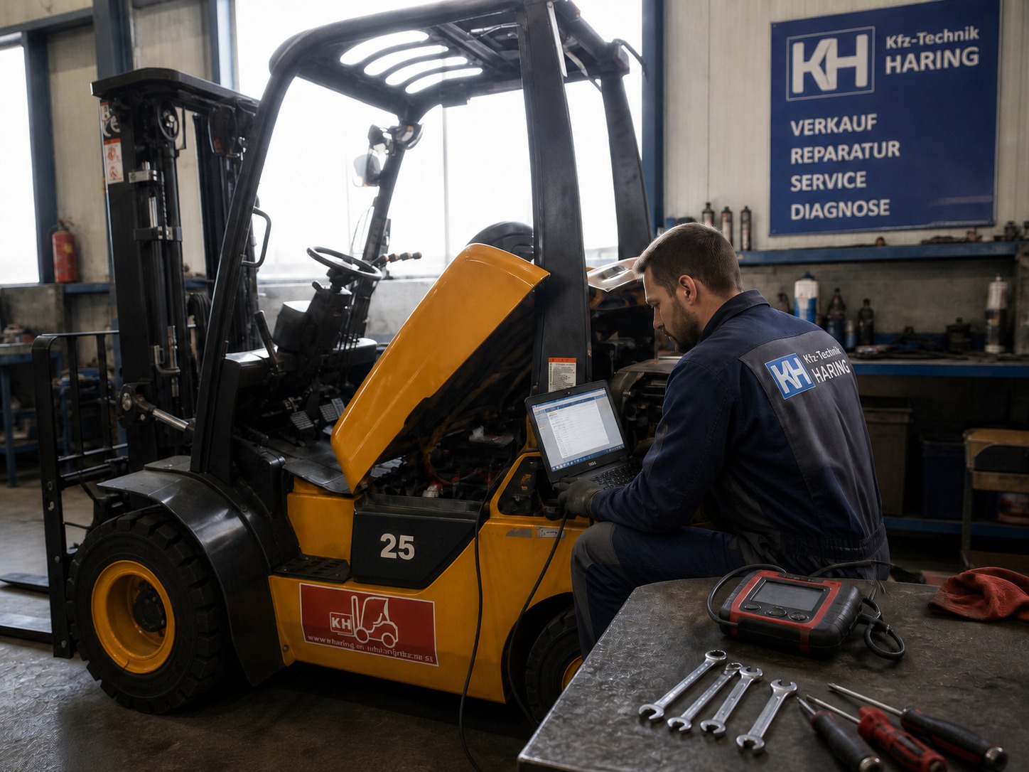 Stapler Diagnose und Service bei KHARING